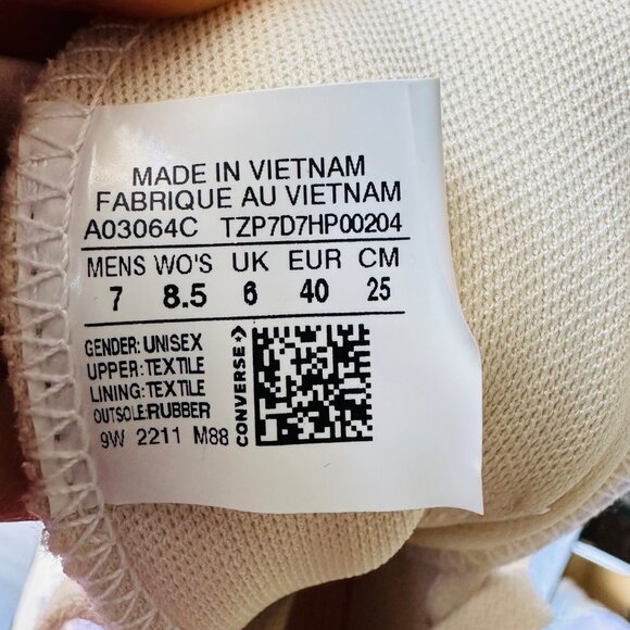 ⭐Converse Run Star Legacy CX Hi 8.5 Women Shoes Platform Violet Sneaker A03064C⭐ - Picture 14 of 14